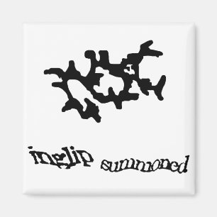 Black Summoning Weedalua Magnet
