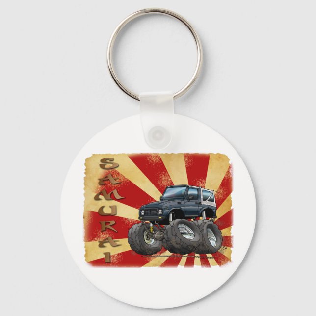 black_suzuki.png key ring (Front)