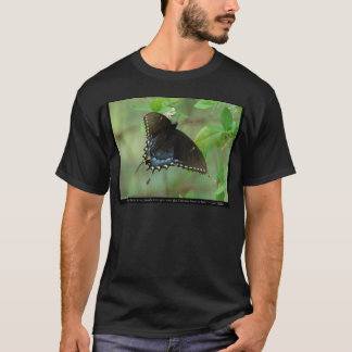 Black Swallowtail Butterfly - Love Gifts & Apparel T-Shirt