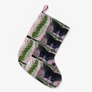 Black Swallowtail cat/butterfly-christmas stocking