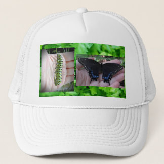 Black Swallowtail Caterpillar/Butterfly Trucker Hat