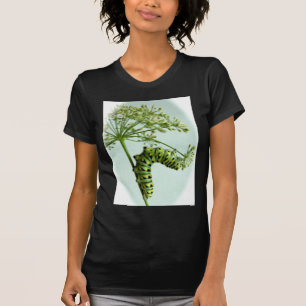 Black Swallowtail Caterpillar eating parsley T-Shirt