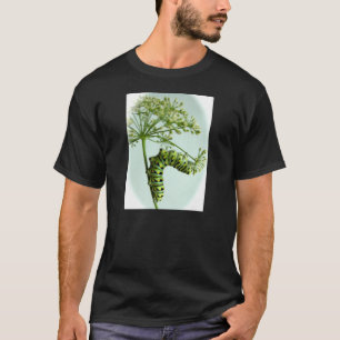 Black Swallowtail Caterpillar eating parsley T-Shirt