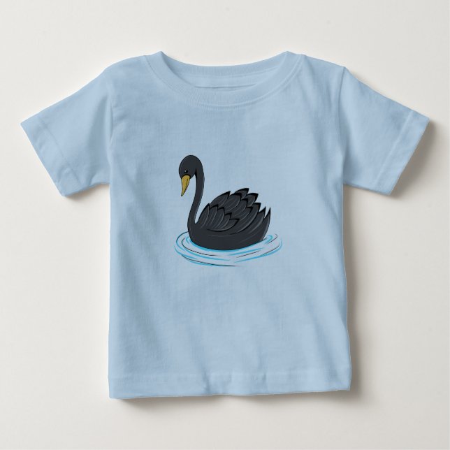 Black swan  baby T-Shirt (Front)