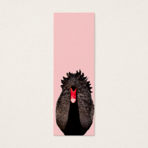 Black swan bookmark