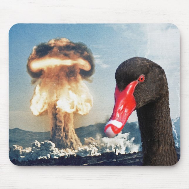 Black Swan Disaster Mouse Pad (Front)