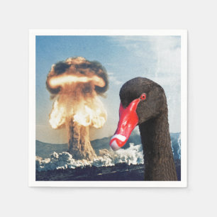 Black Swan Disaster Napkin