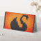 Black Swan in Warm Sunset Designer Crochet Print