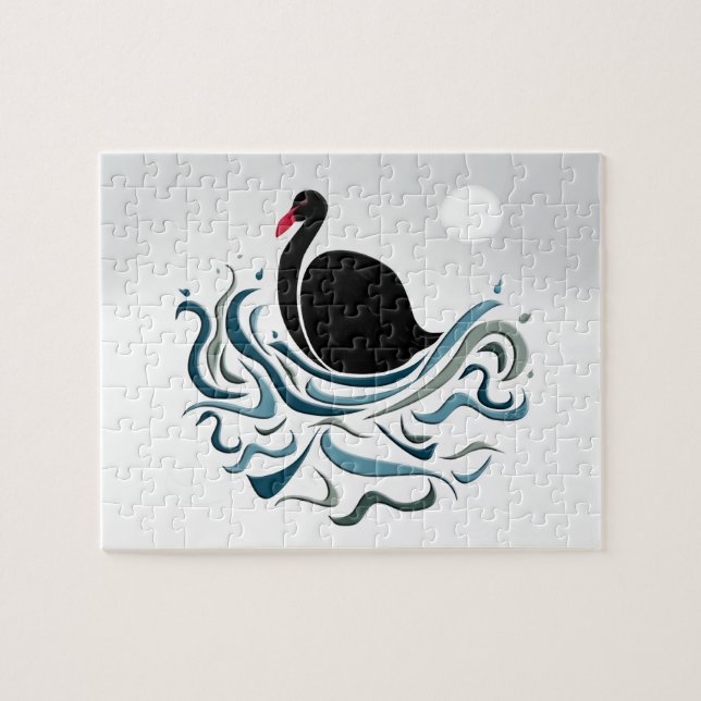 Black Swan Jigsaw Puzzle (Horizontal)