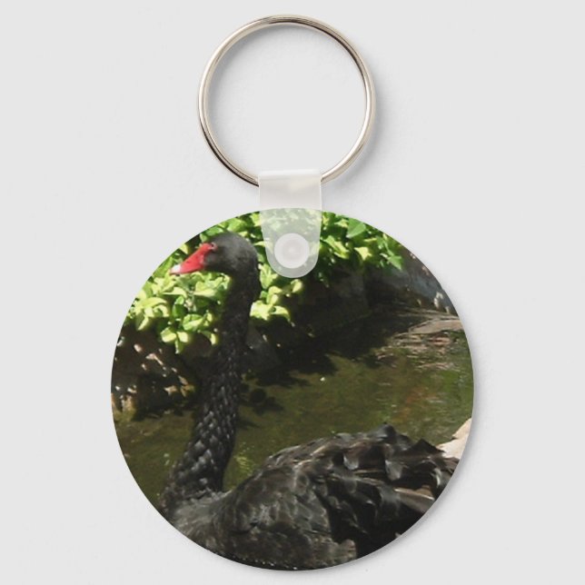 Black Swan Key Ring (Front)
