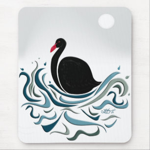 Black Swan Mouse Pad
