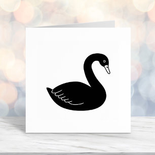 Black Swan Self-inking Stamp
