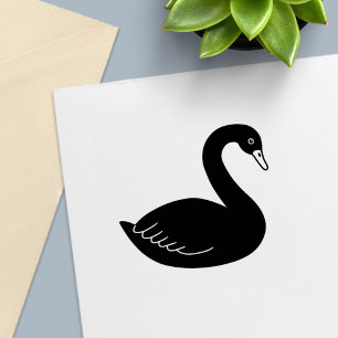Black Swan Self-inking Stamp