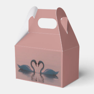 Black Swans Must Be Love Pink Sky Favour Box