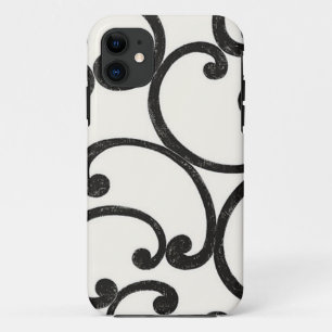 Black Swirling iPhone 5 Case