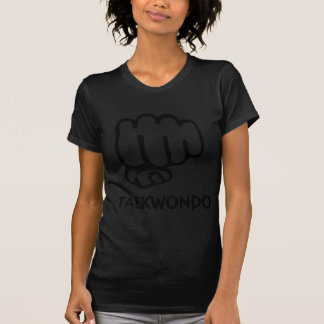 black taekwondo icon T-Shirt