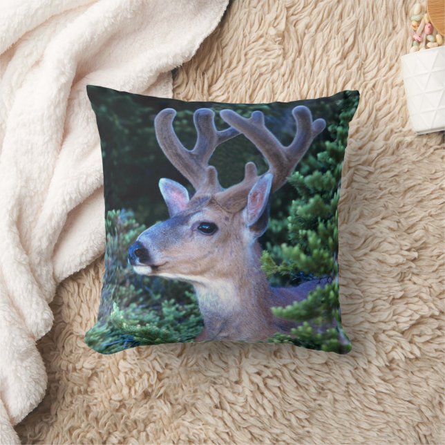 Black-tail Deer | Olympic National Park Cushion (Blanket)