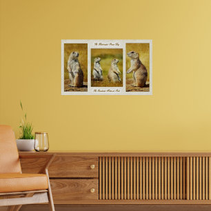 Black-tailed Prairie Dog Poster