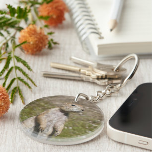 Black-Tailed Prairie Dog Wildlife Photo Key Ring