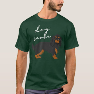 Black & Tan Cavalier King Charles Spaniel Dog Mum T-Shirt