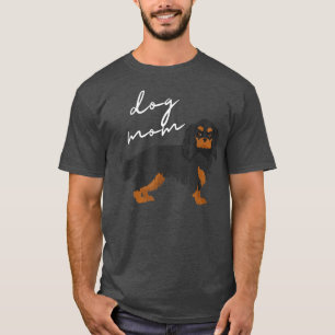 Black & Tan Cavalier King Charles Spaniel Dog Mum T-Shirt