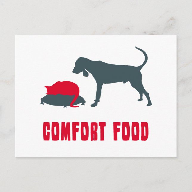 Black & Tan Coonhound Postcard (Front)