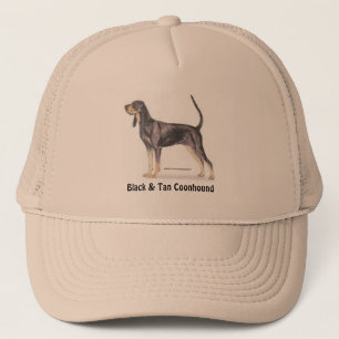 Black & Tan Coonhound Trucker Hat