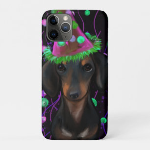 Black & Tan Doxie iPhone 11 Pro Case