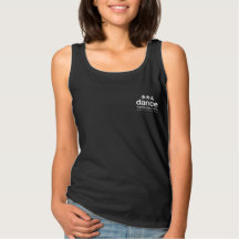 Black Tank - colour circle feet