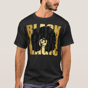 Black Teacher Magic Teacher Black History Month T-Shirt