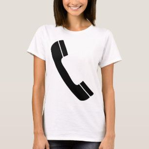 black telephone icon T-Shirt