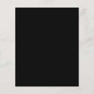 Black Template Flyer