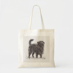Black Terrier Tote Bag