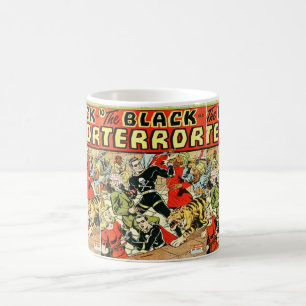 Black Terror Comic Coffee Mug