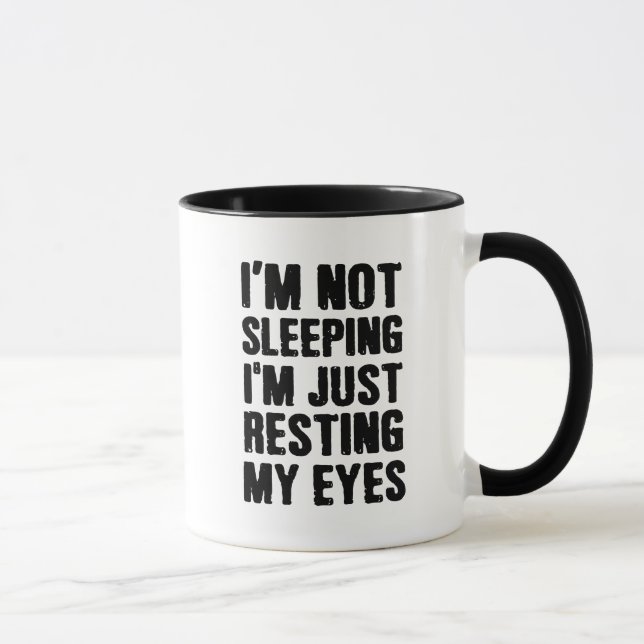 black Text Funny Dad's Mug (Right)