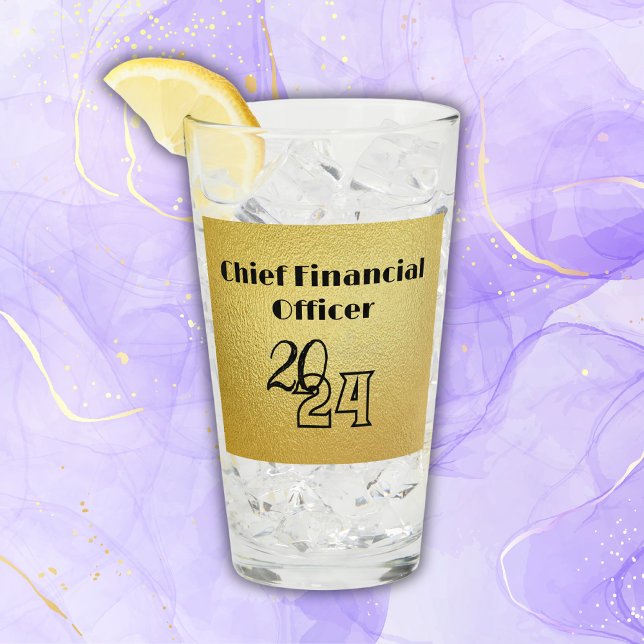 Black text on gold - monogram | glass (Creator Uploaded)