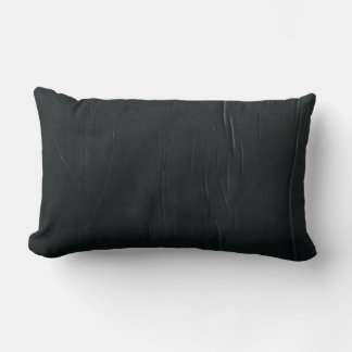 Black textile with white coated wire lumbar cushion