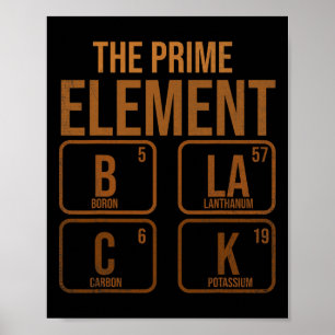 Black The Prime Element  Poster