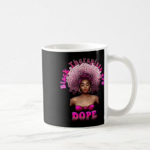 Black Therapists Mental Health Awareness Worker Coffee Mug
