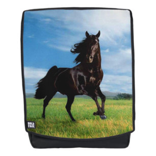 Black Thoroughbred Backpack