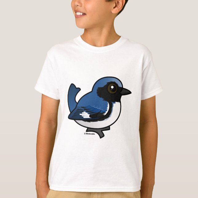 Black-throated Blue Warbler T-Shirt (Front)