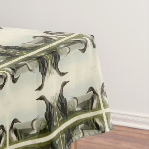 Black-Throated Diver Loon Audubon Birds of America Tablecloth
