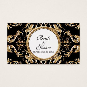 Black Tie Elegance 2 - Wedding Favour Gift Tags