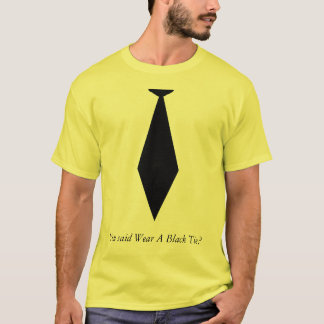 Black Tie T Shirt