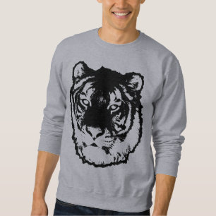 Black tiger sweatshirt