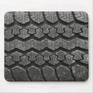 Black Tire Tread Photography Mousepad
