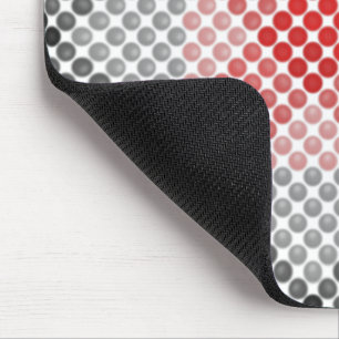 Black to red balls or holes, forming weird squares mouse pad