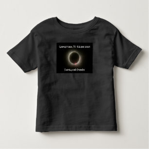 Black Toddler Georgetown Total Eclipse T-Shirt
