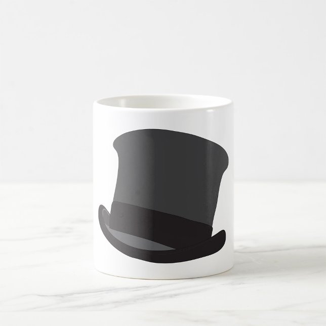 Black Top Hat Classic Steampunk Victorian Coffee Mug (Creator Uploaded)