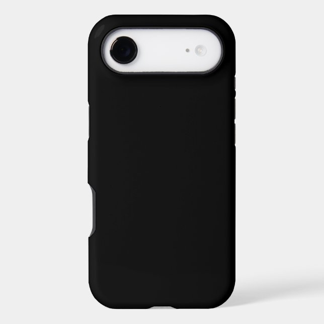 Black Tough iPhone 17 Air Case (Back)